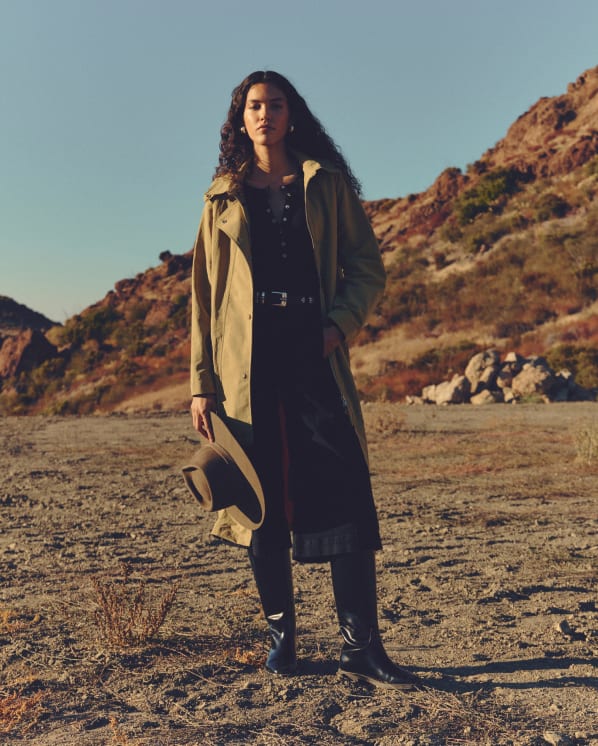 [Image] The Denim Culotte | Tumbled Black