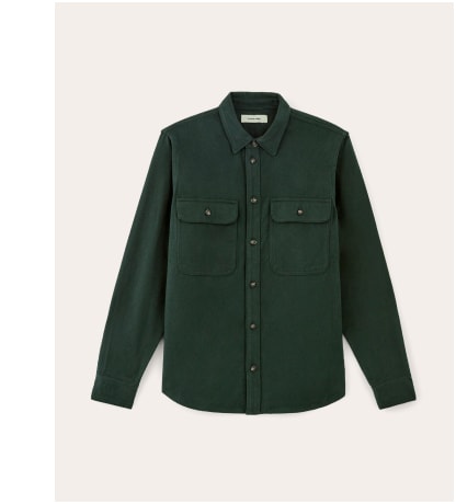 [Image] The ReNew Fleece-Lined Heavyweight Overshirt | Scarab