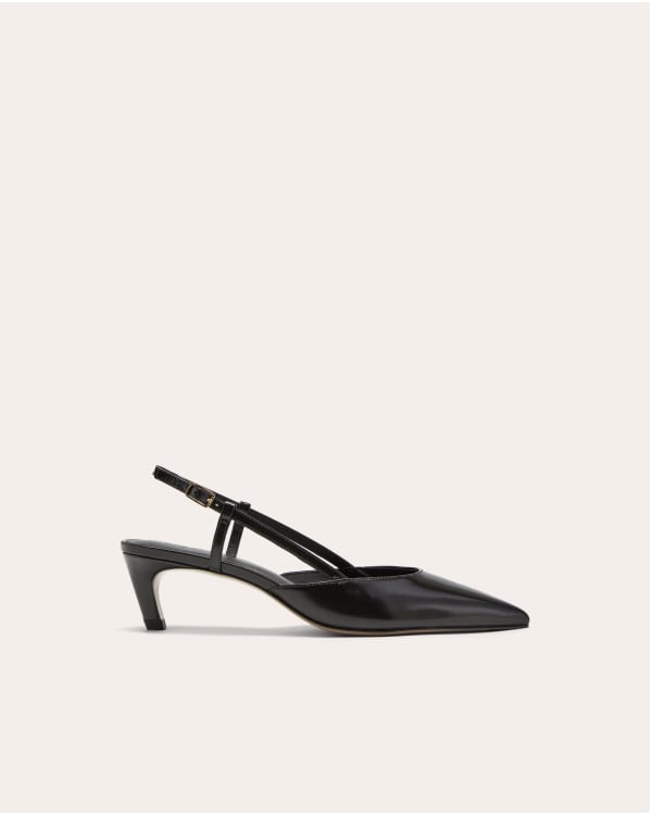 [Image] The Studio Slingback Heel | Black