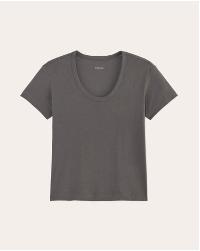 [Image] The Air Scoop-Neck Tee | Graphite