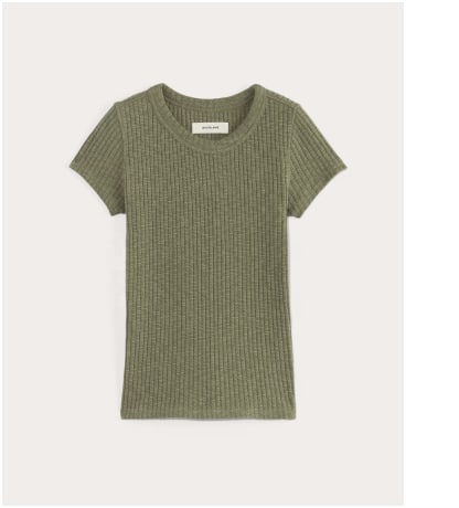[Image] The Cozy Rib Tee | Kalamata