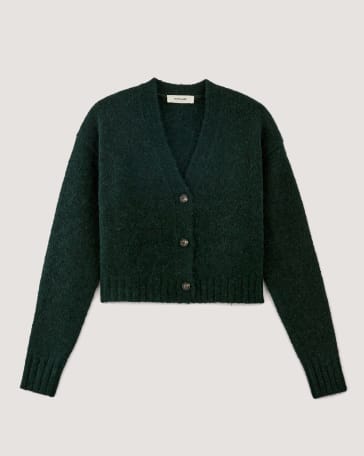 [IMAGE] The Boxy Cardigan in Alpaca | Scarab
