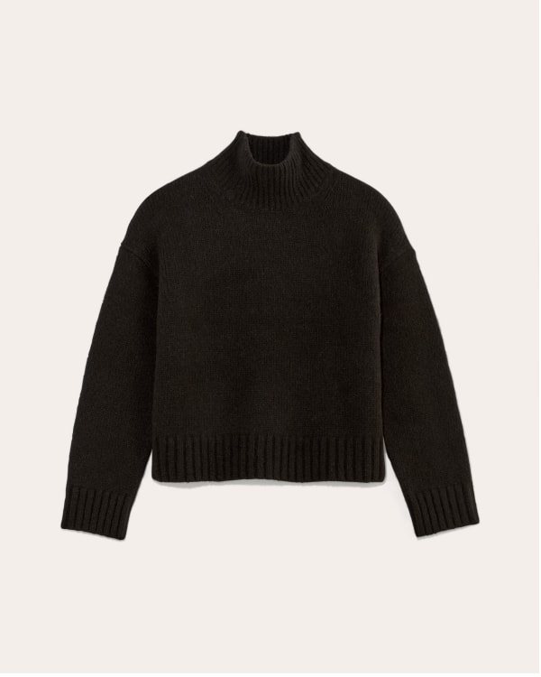 [IMAGE] The Cloud Oversized Turtleneck | Black