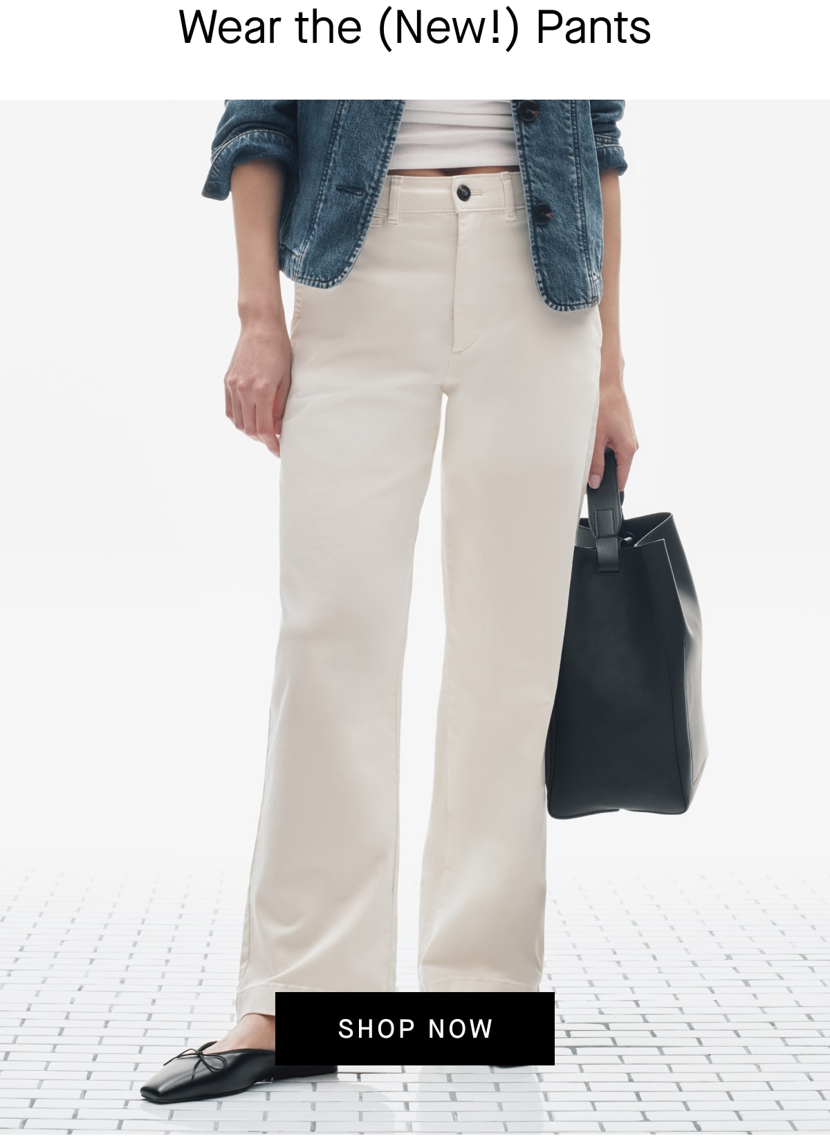 [Editorial Image] Wear the (New!) Pants [Shop Now]