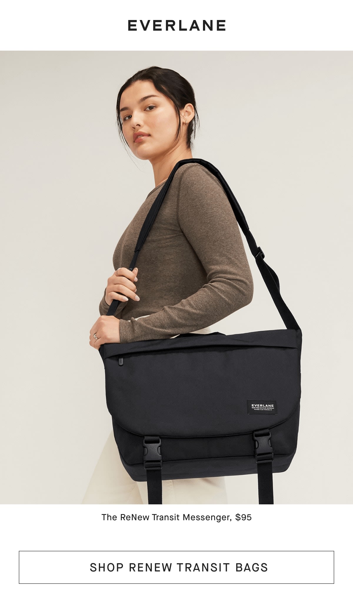 Everlane messenger bag on sale