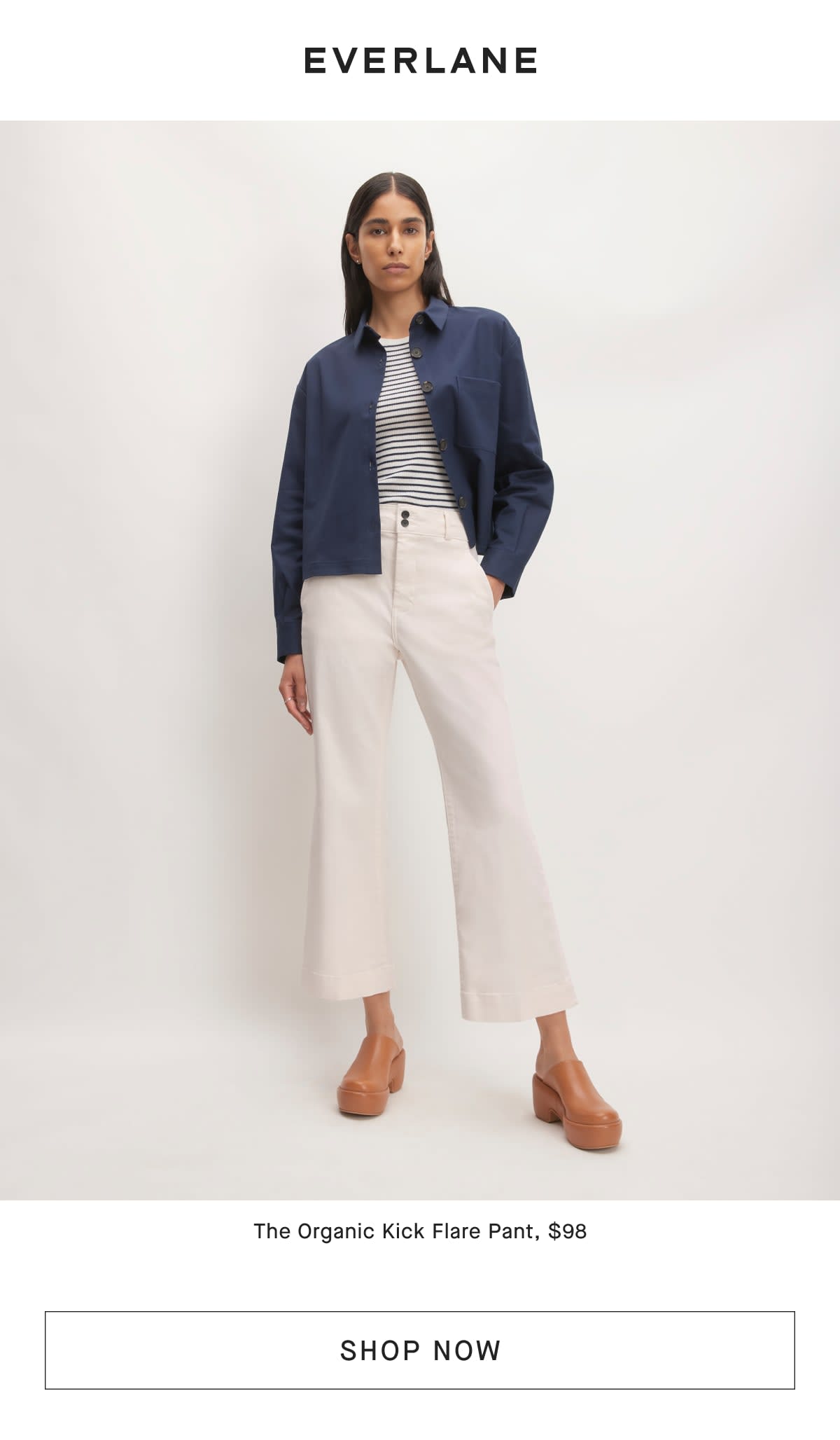 Introducing The Organic Kick Flare Pant Everlane