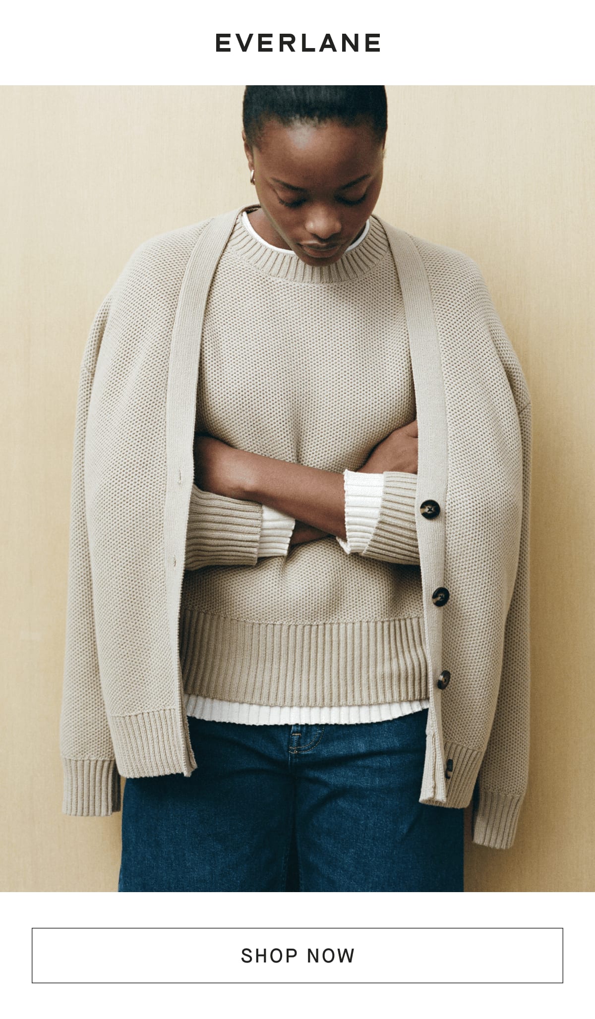 Soft cotton square crew everlane shop