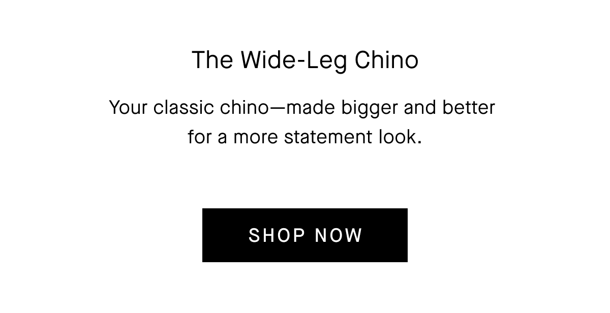 The Wide-Leg Chino [Shop Now]