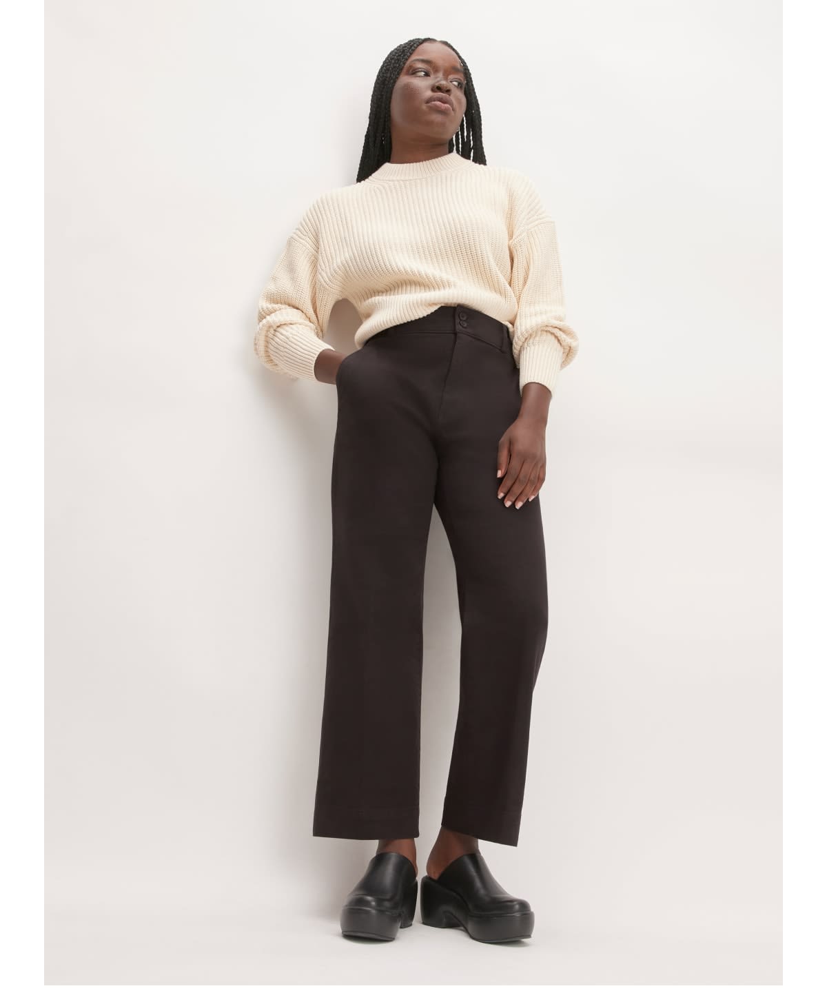 Everlane kick flare discount