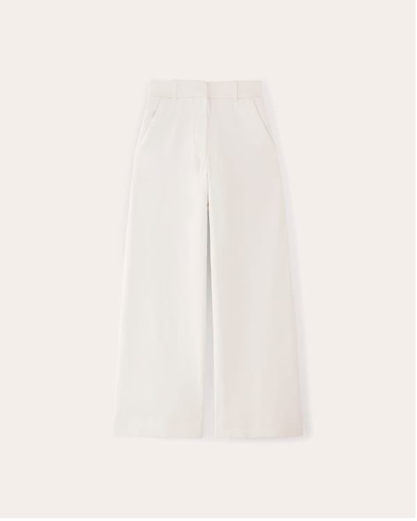 [Image] The Phoebe Trouser | White