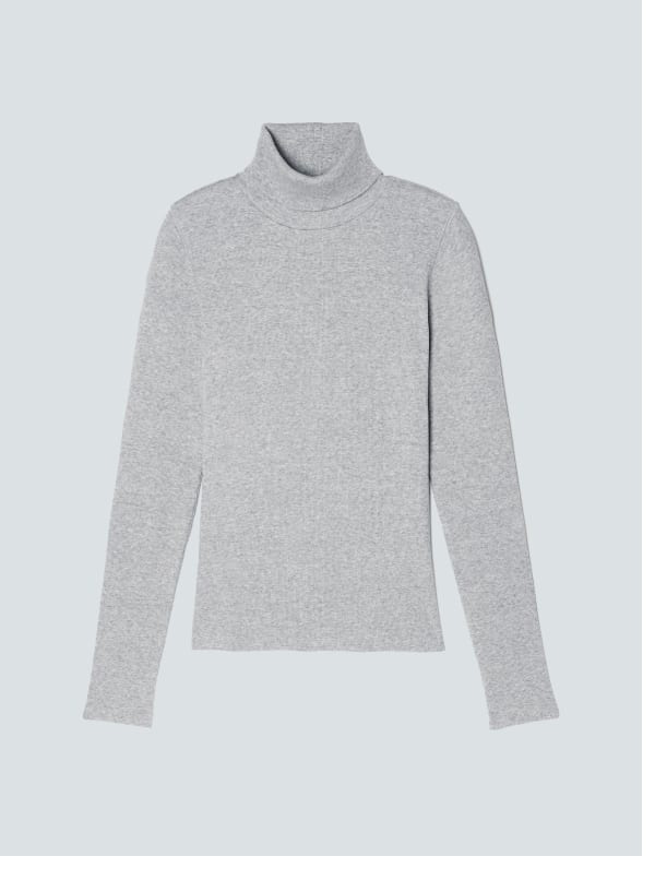 The Supima® Micro-Rib Long-Sleeve Crew