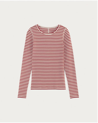 [image] The Luxe Rib Long-Sleeve Crew
