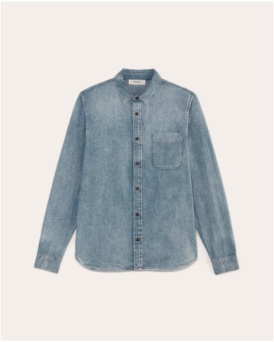 [Image] The Must-Have Shirt in Denim | Light Indigo