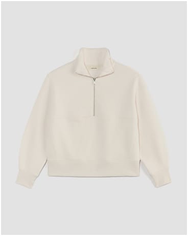 [image] The Laid-Back Half-Zip Sweatshirt