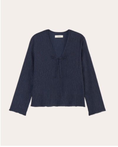 [image] The Crinkle Long-Sleeve