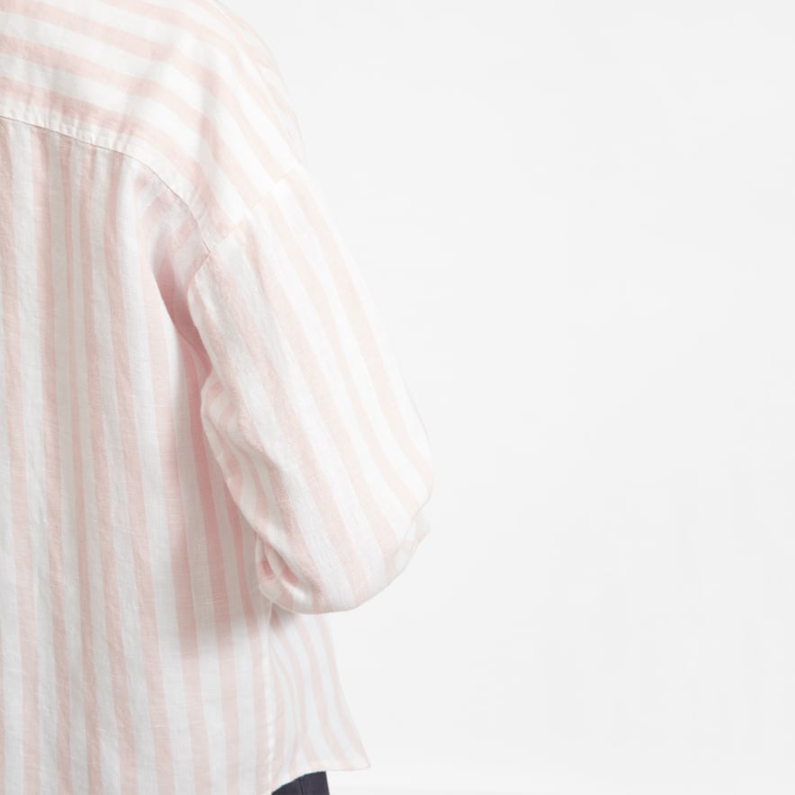 everlane white shirt dress