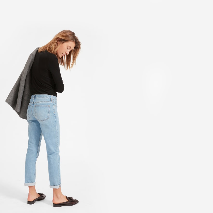 everlane baggy jeans