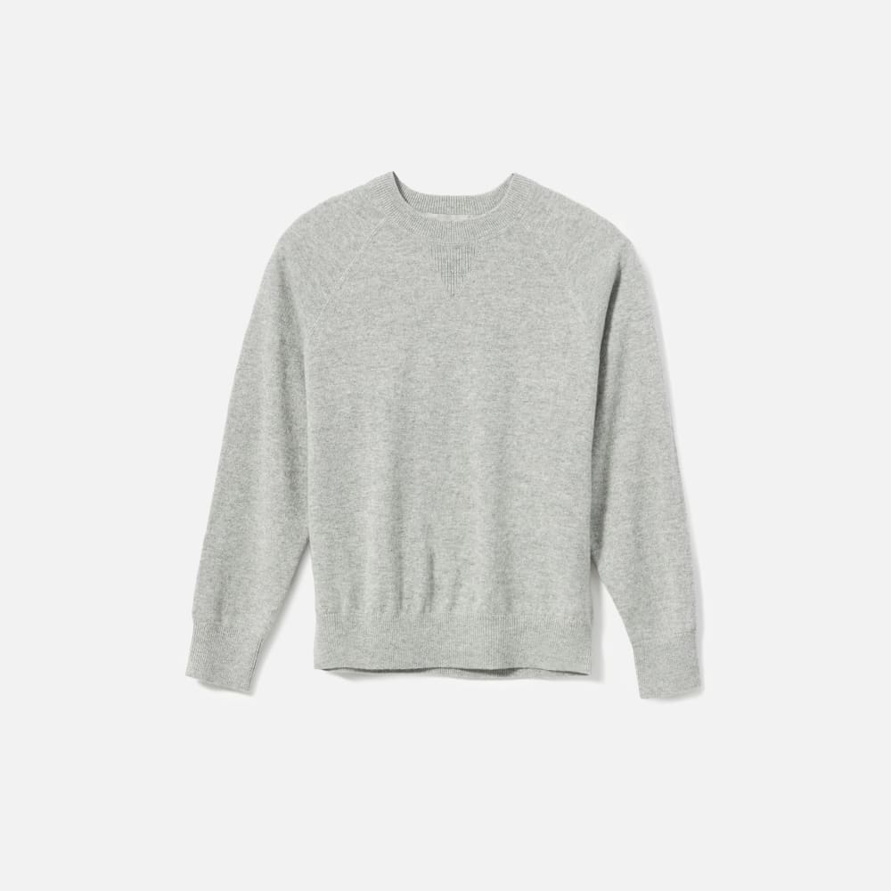 Cashmere shrunken sweatshirt store