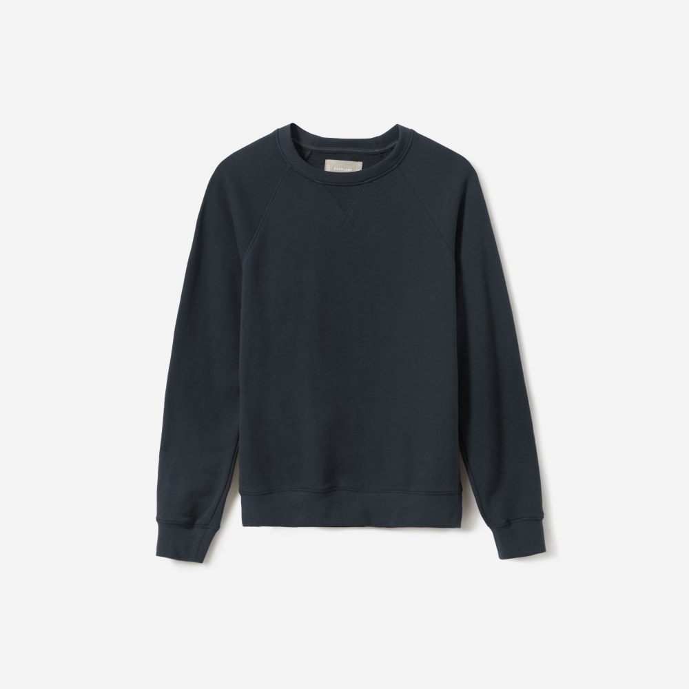 Everlane lightweight french terry crew clearance