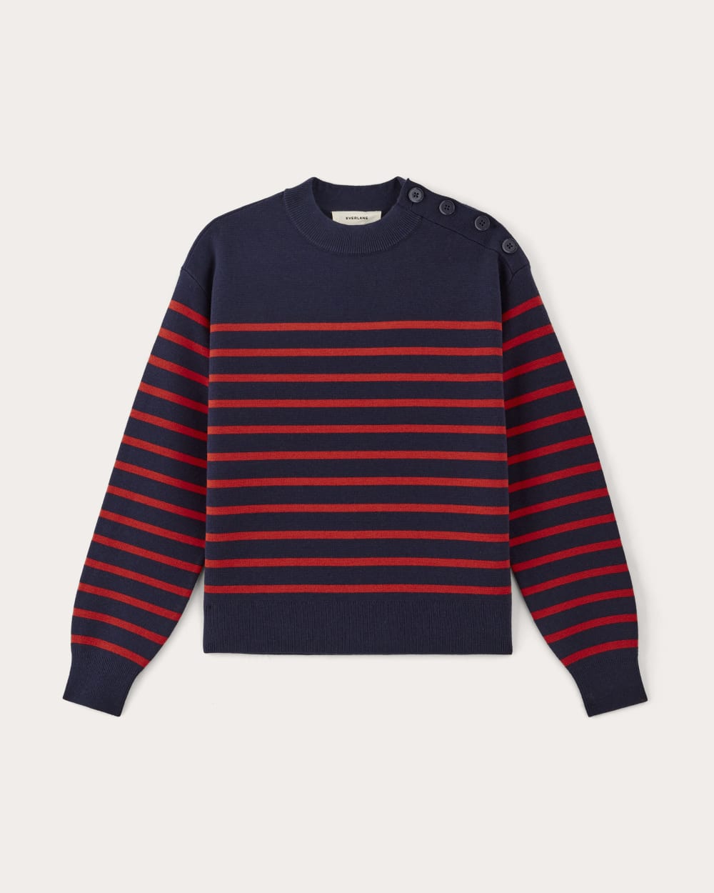 Everlane red sweater store