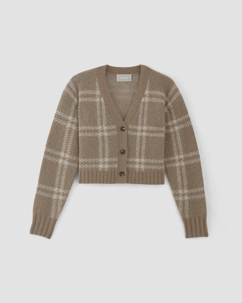 Fringed heap neck cropped cardigan hotsell