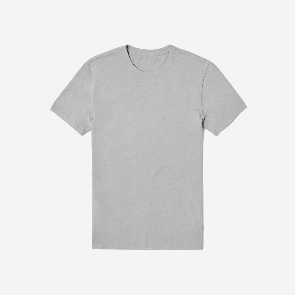 grey t shirt round neck