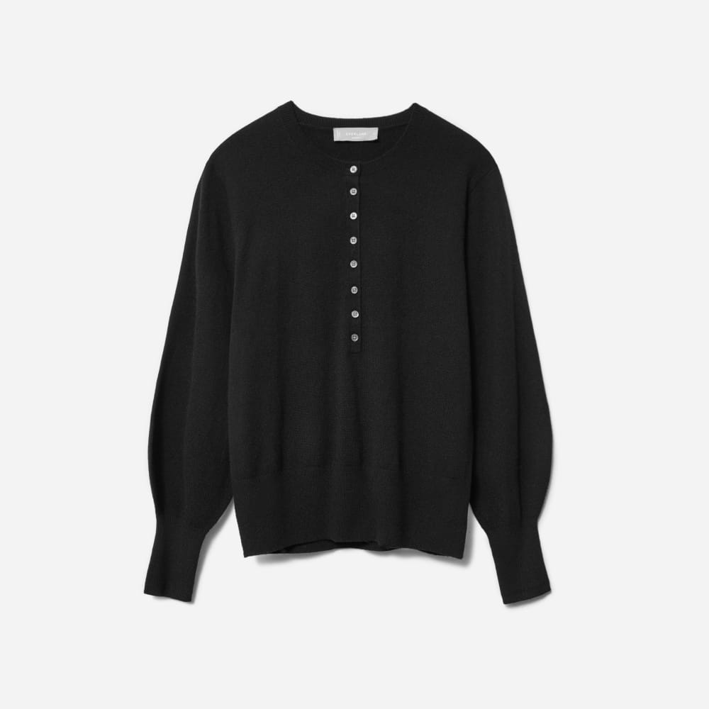 Everlane black shop cashmere sweater
