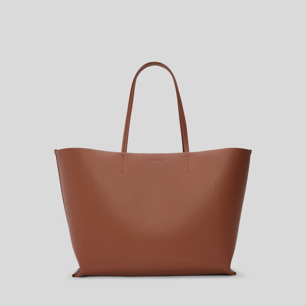 The Luxe Italian Leather Tote