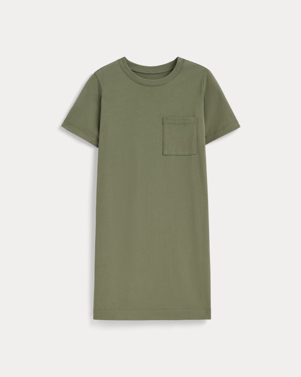 everlane box cut tee dress