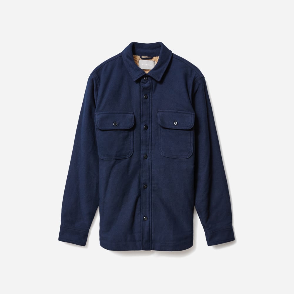 Joules fleece lined overshirt sales