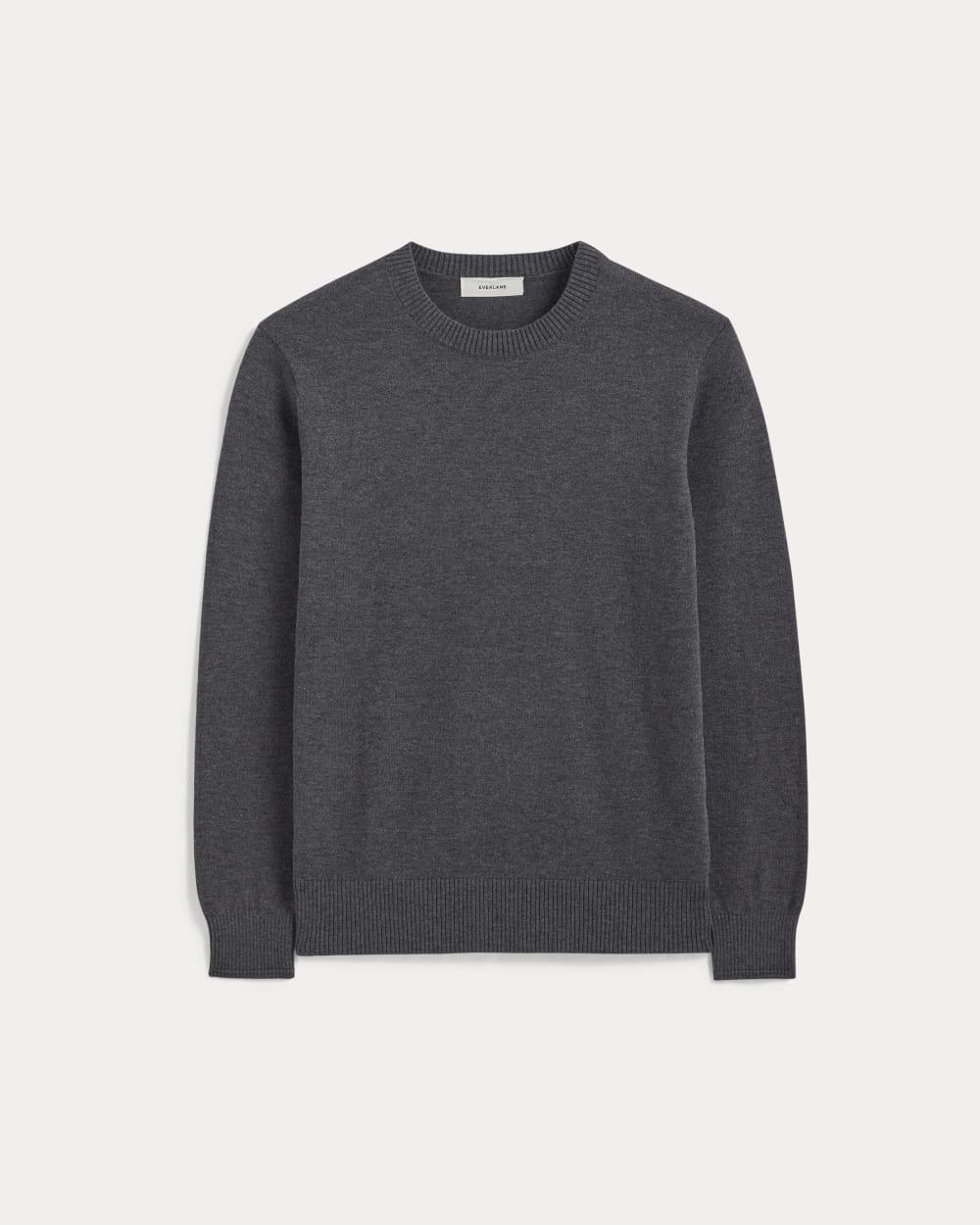 The No-Sweat Sweater | Uniform Heathered Ash – Everlane