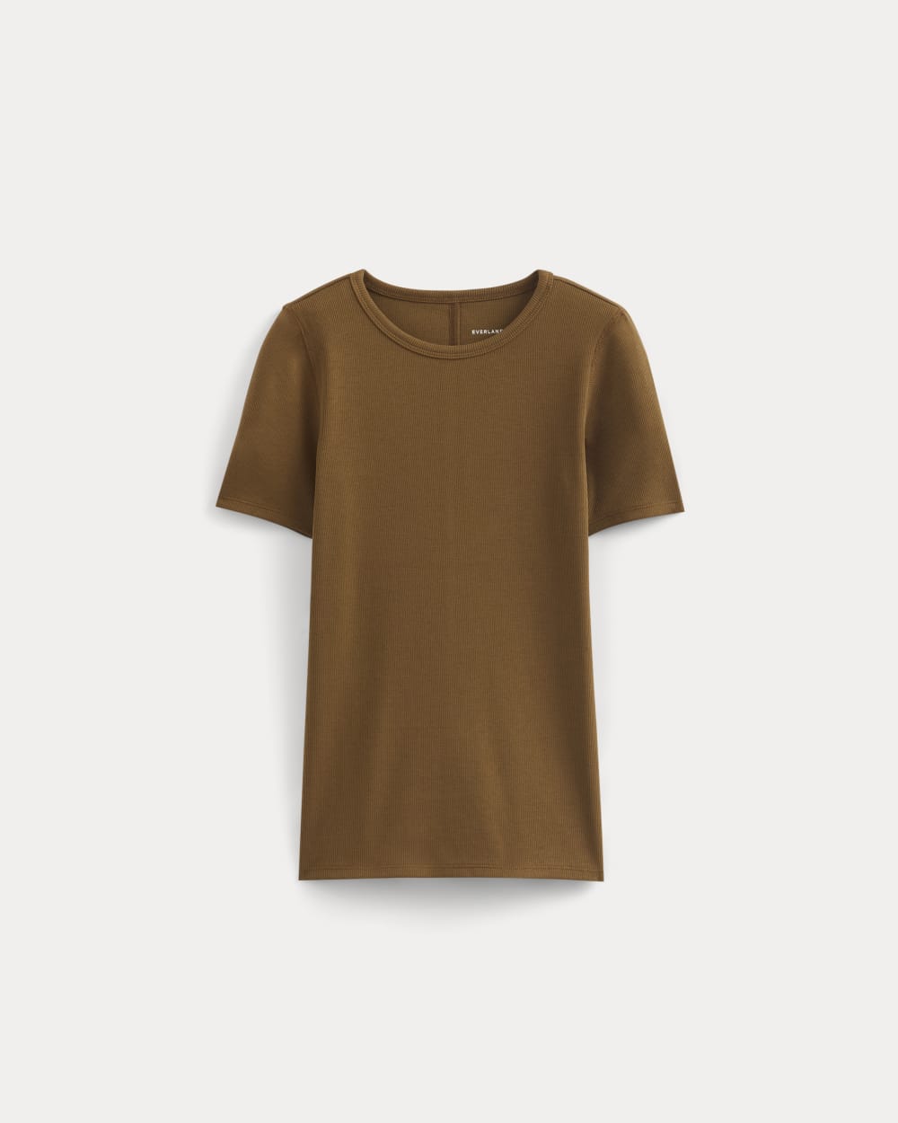 The Luxe Rib Crew Black – Everlane