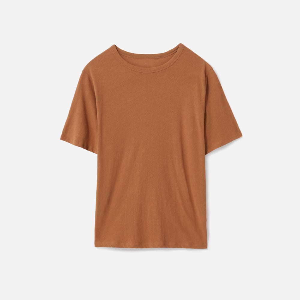 The Air Oversized Crew Tee Toasted Coconut – Everlane