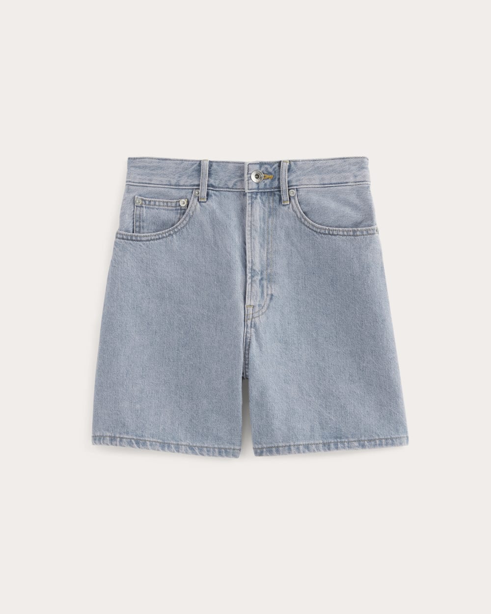 Product image for The A-Line Denim Short - Light Indigo