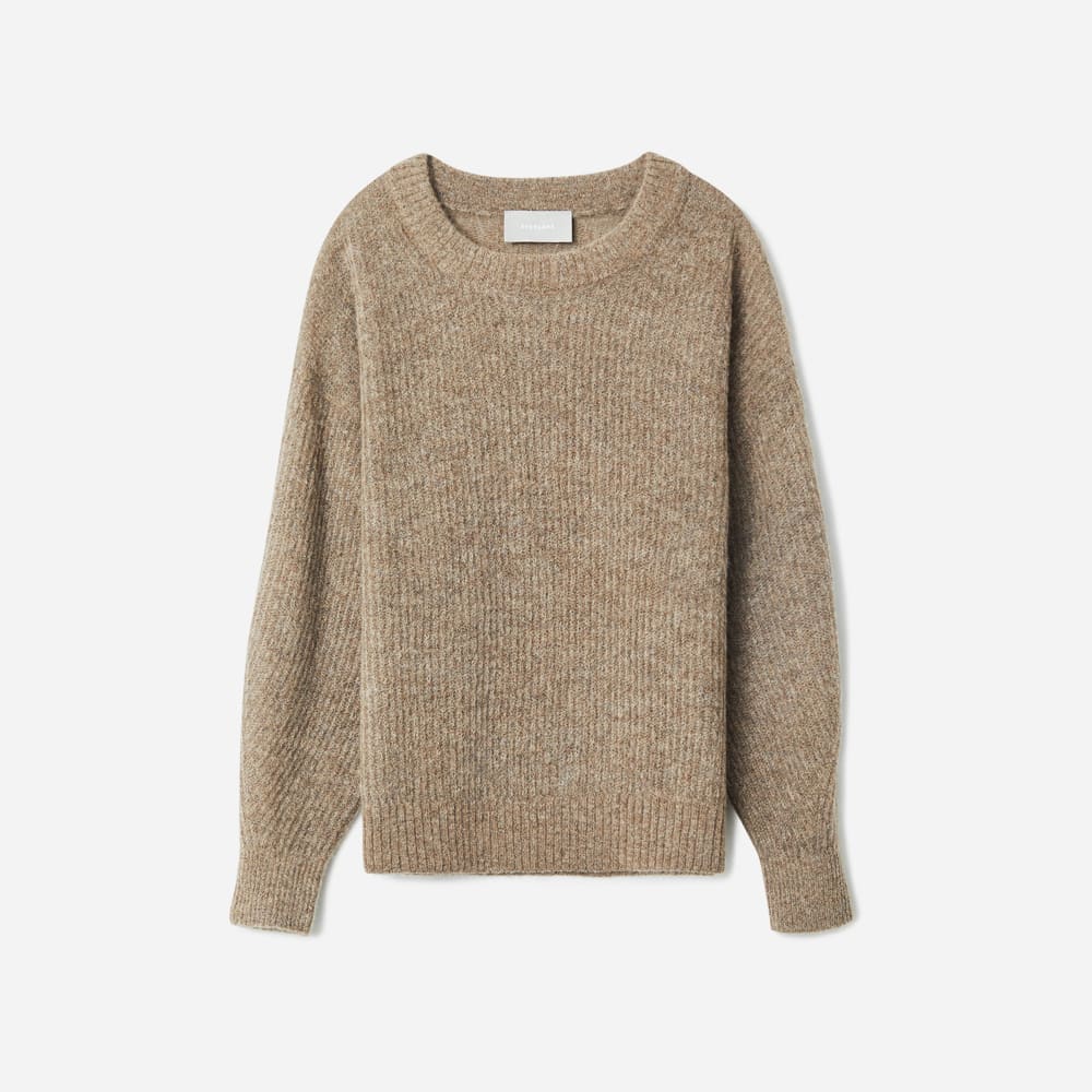 Everlane the Alpaca Crew Sweater Sale 2023
