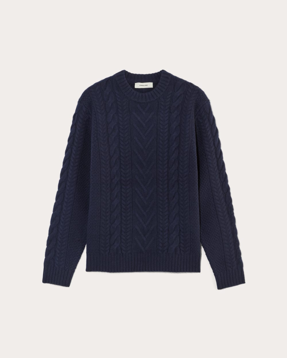 NEIGHBORHOOD Cable-Knit Washed-Cotton Sweater for Men | MR