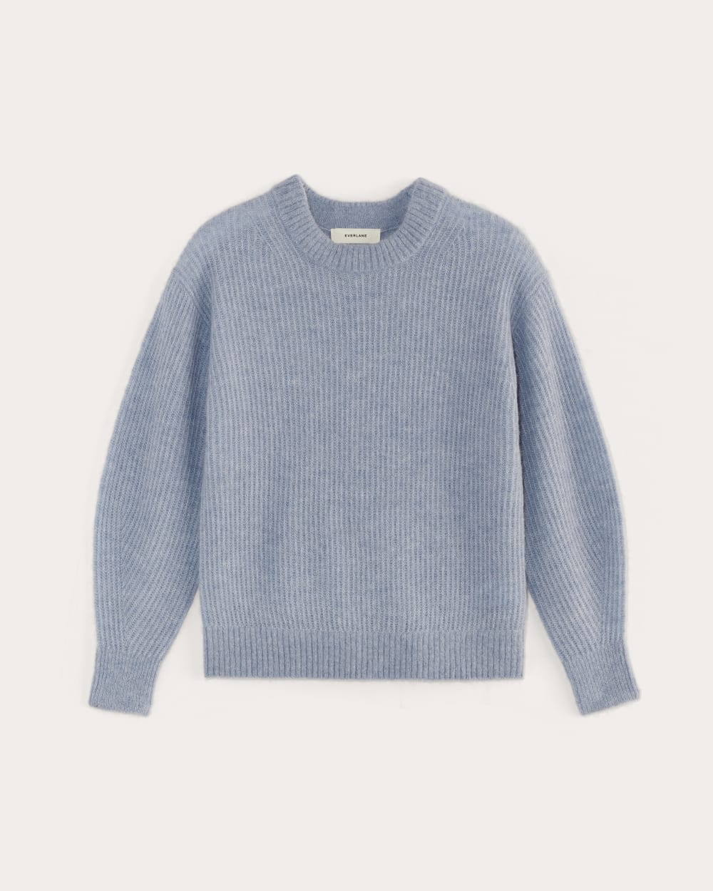 The Cocoon Crew in Alpaca Heather Blue Slate – Everlane