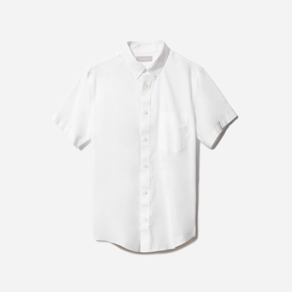 Oxford Slim Fit Short Sleeve Shirt