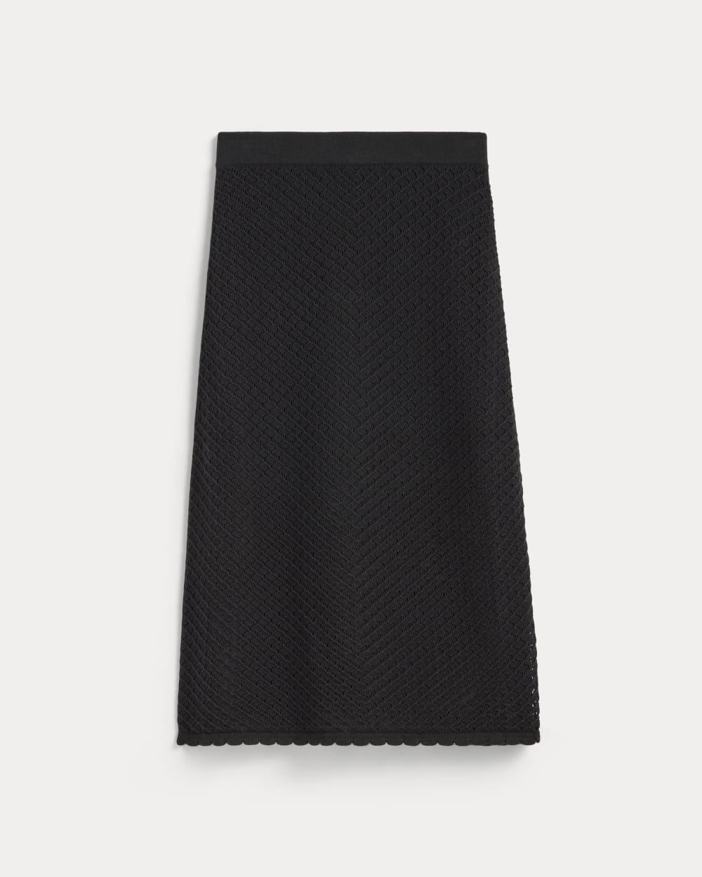 The Lace Knit Skirt Birch – Everlane