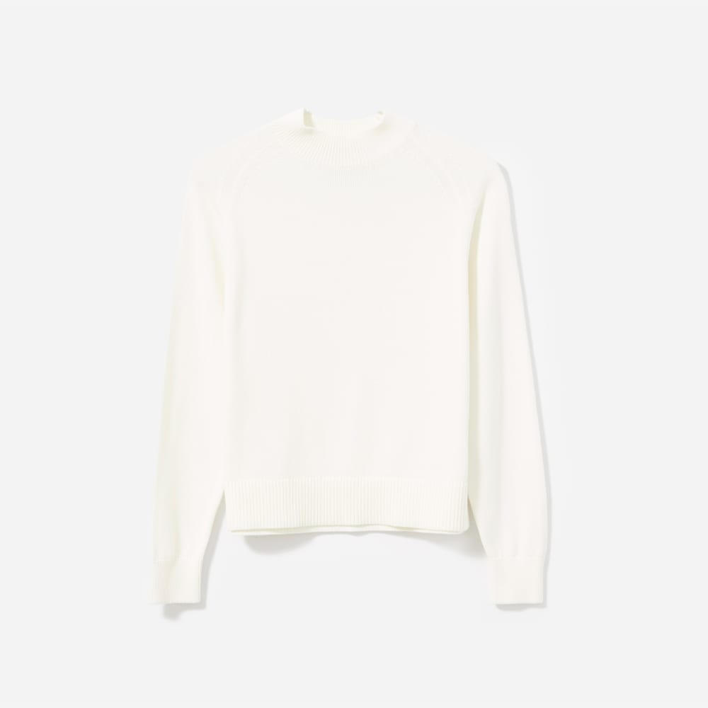 Everlane cotton mockneck crop online