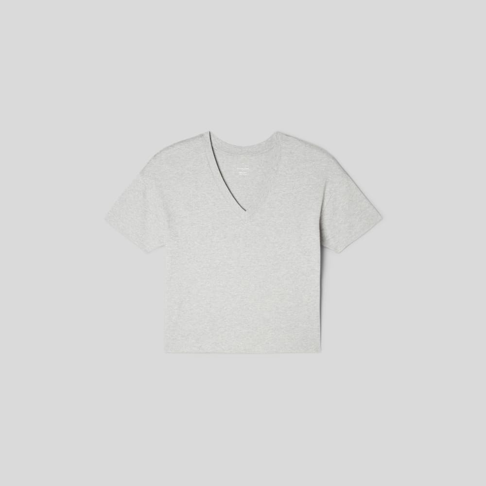  Solid Color V Neck Shirt Boutique Sweatshirts Blank Shirts for  Heat Transfer Tee Crop Top Breton Tunic White : 服裝，鞋子和珠寶