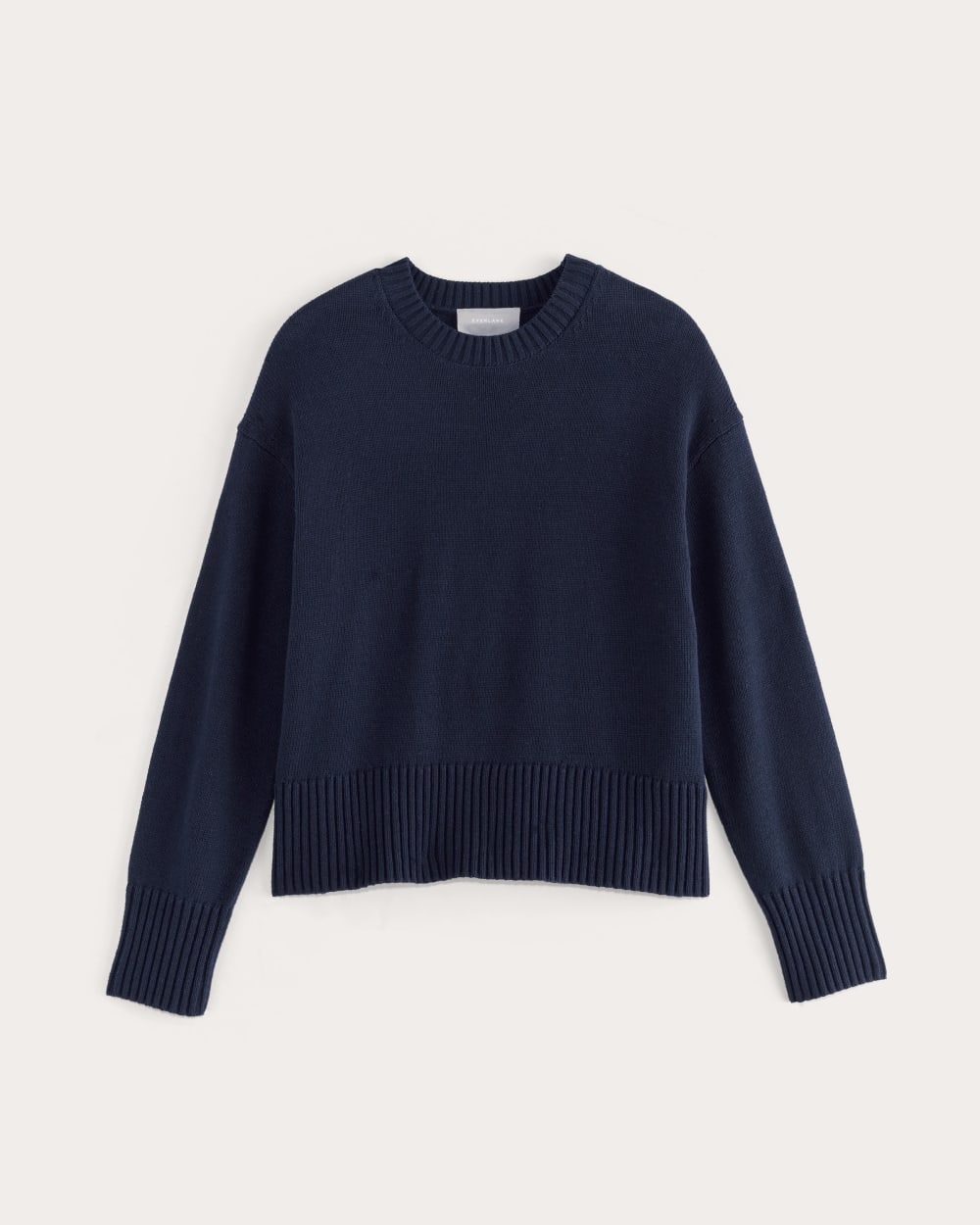 Navy boxy jumper cheap