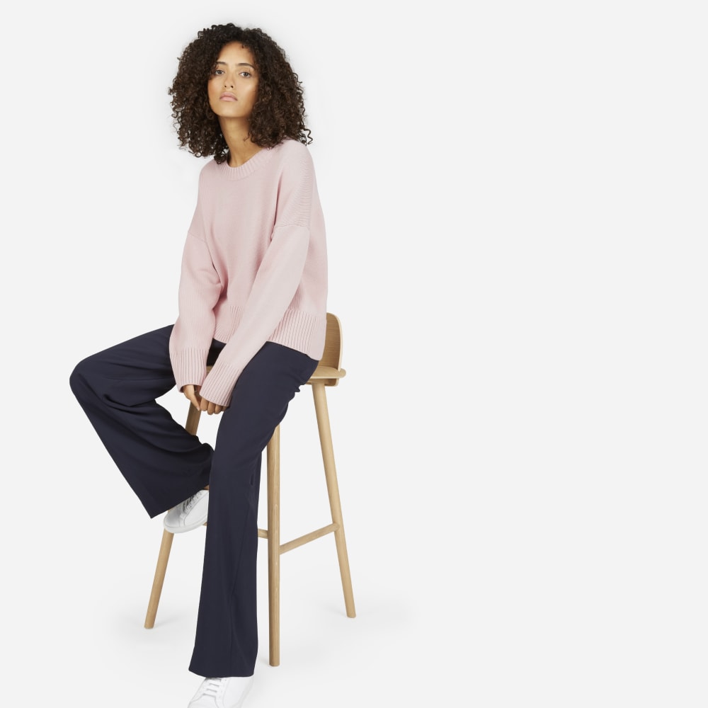 Everlane the soft cotton square crew best sale