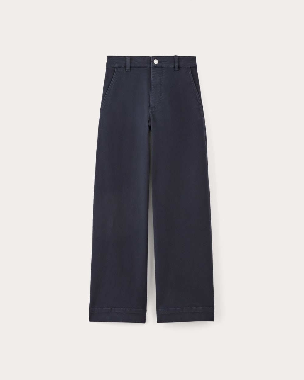 The Utility Wide-Leg Pant Navy – Everlane