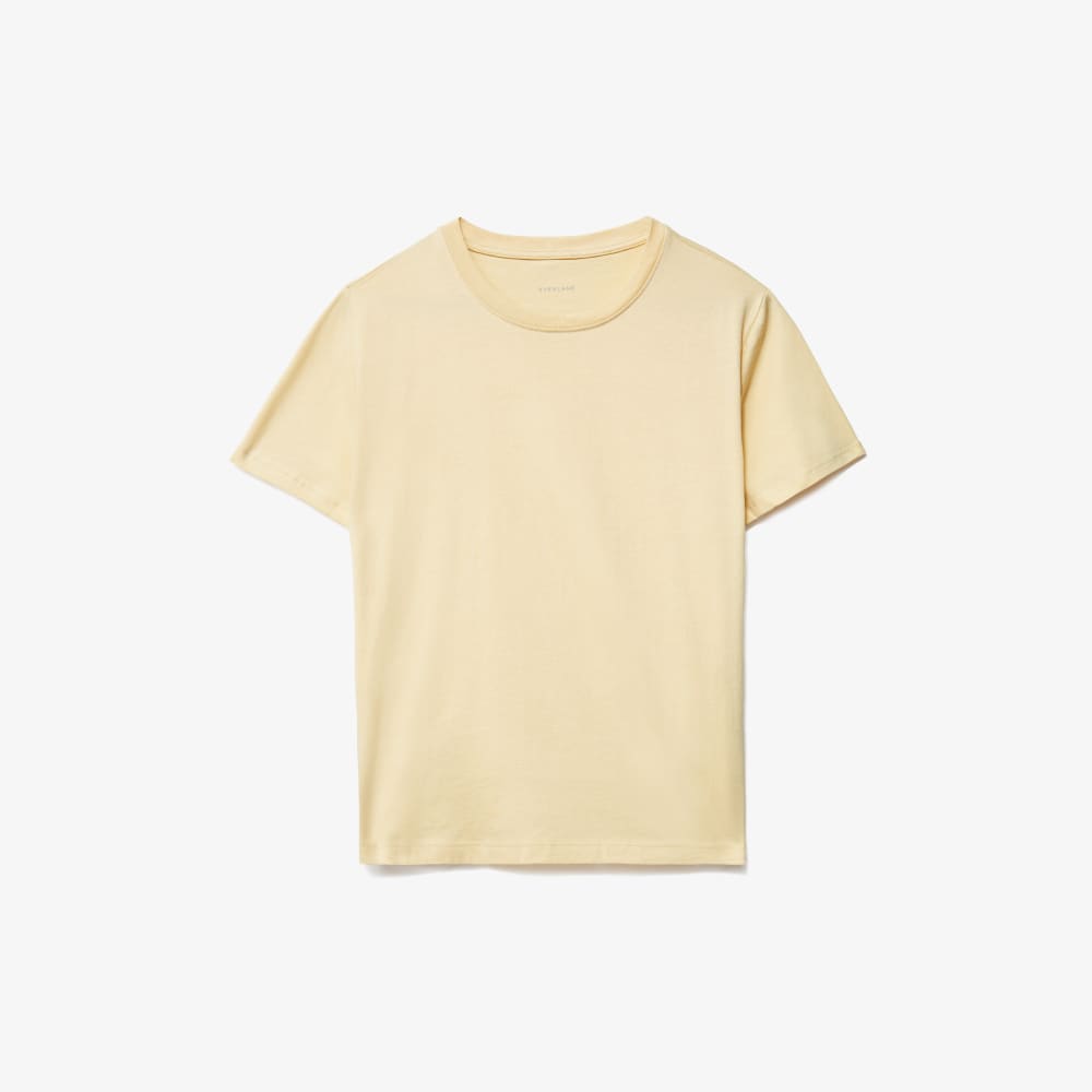 Everlane Women's Organic Cotton Box-Cut T-Shirt in Black, Size 3XL