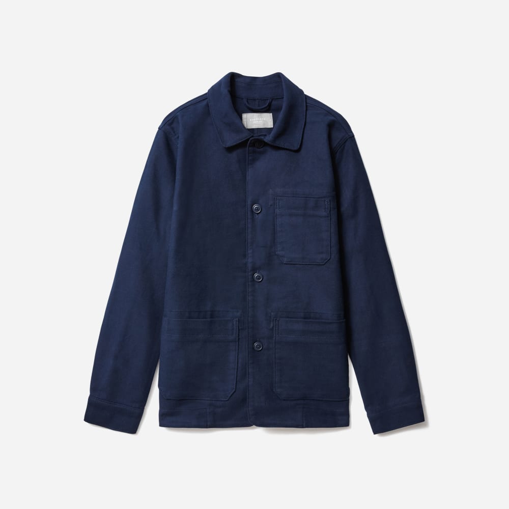 navy chore coat