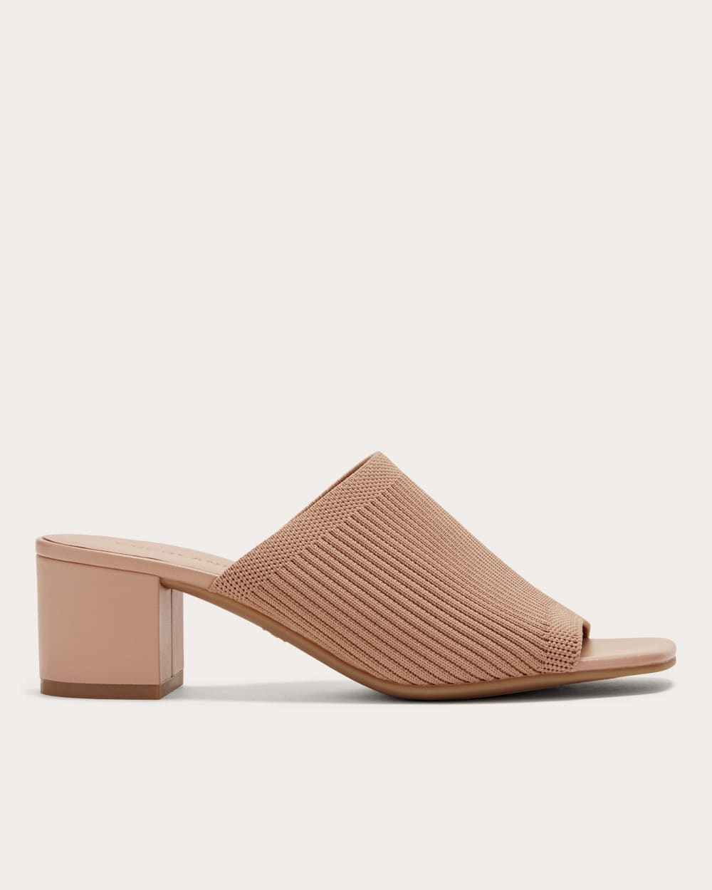 The Glove Mule in ReKnit Blush Tan Everlane