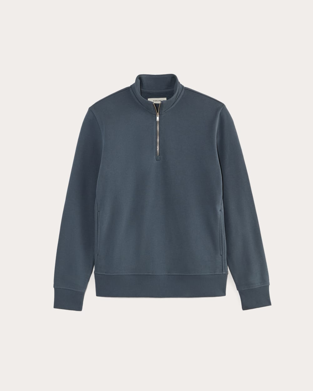 The Off-Duty Terry Quarter-Zip Black – Everlane