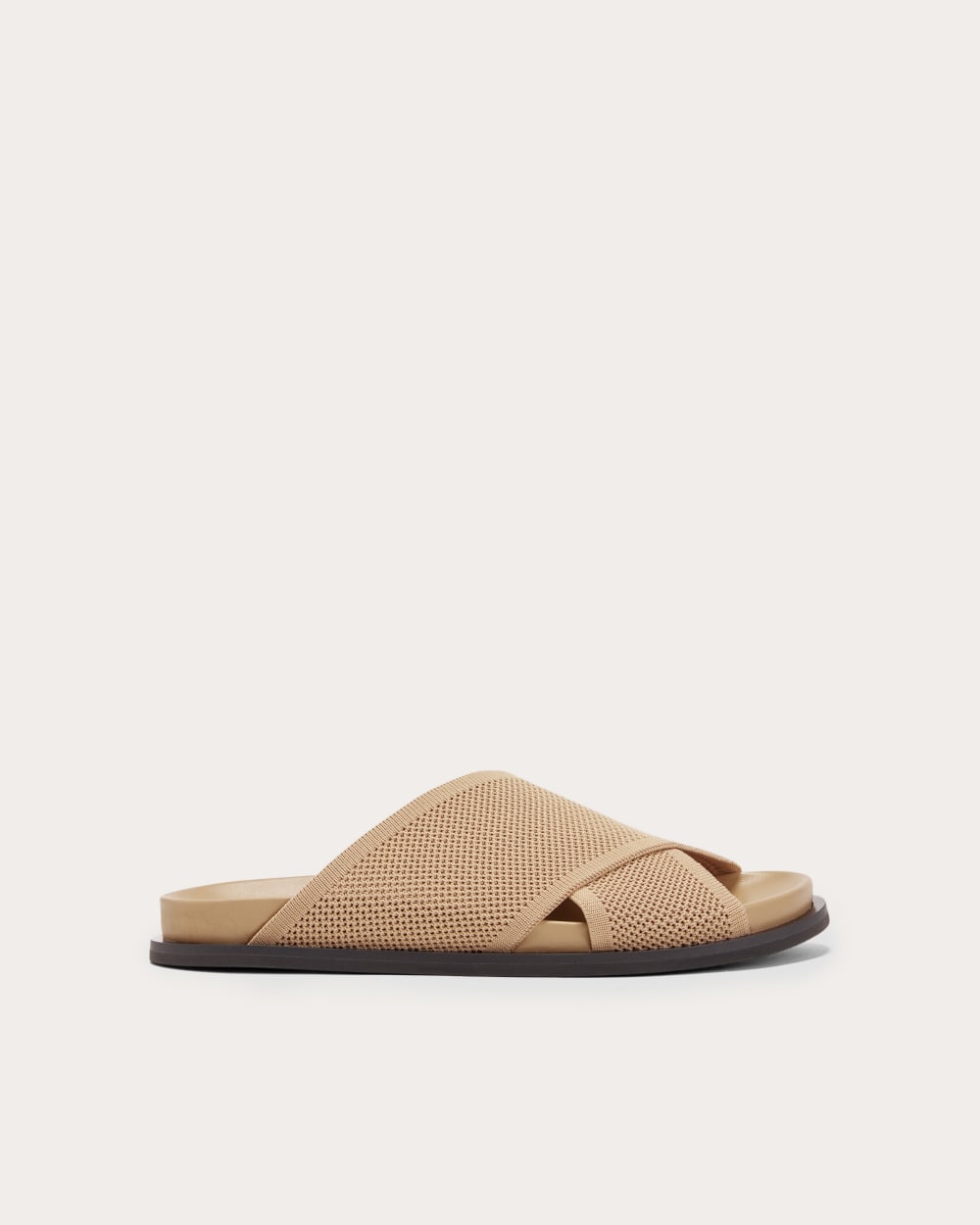 The ReKnit Form Crossover Sandal Seagrass Everlane