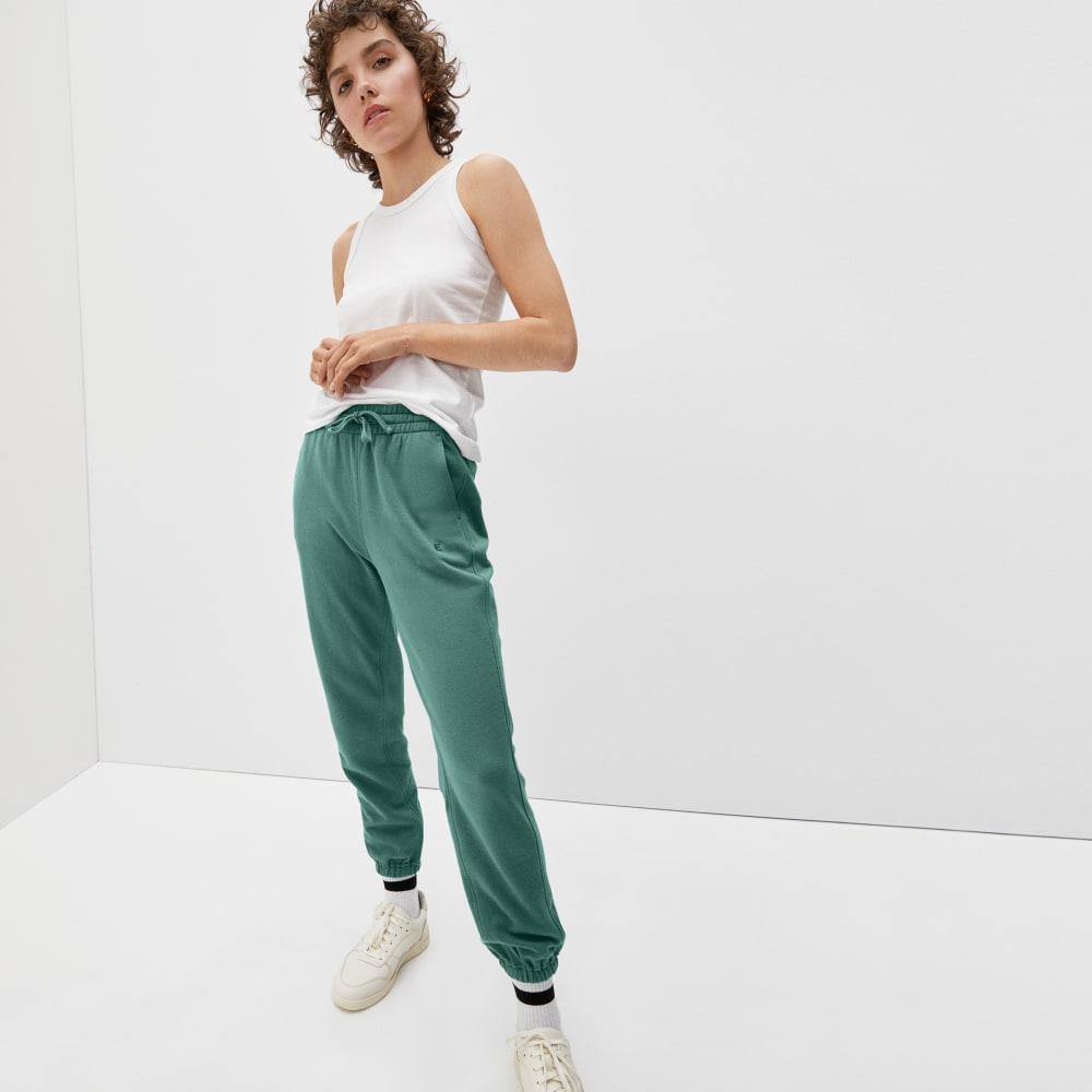 The Lightweight French Terry Jogger Deep Sea Everlane